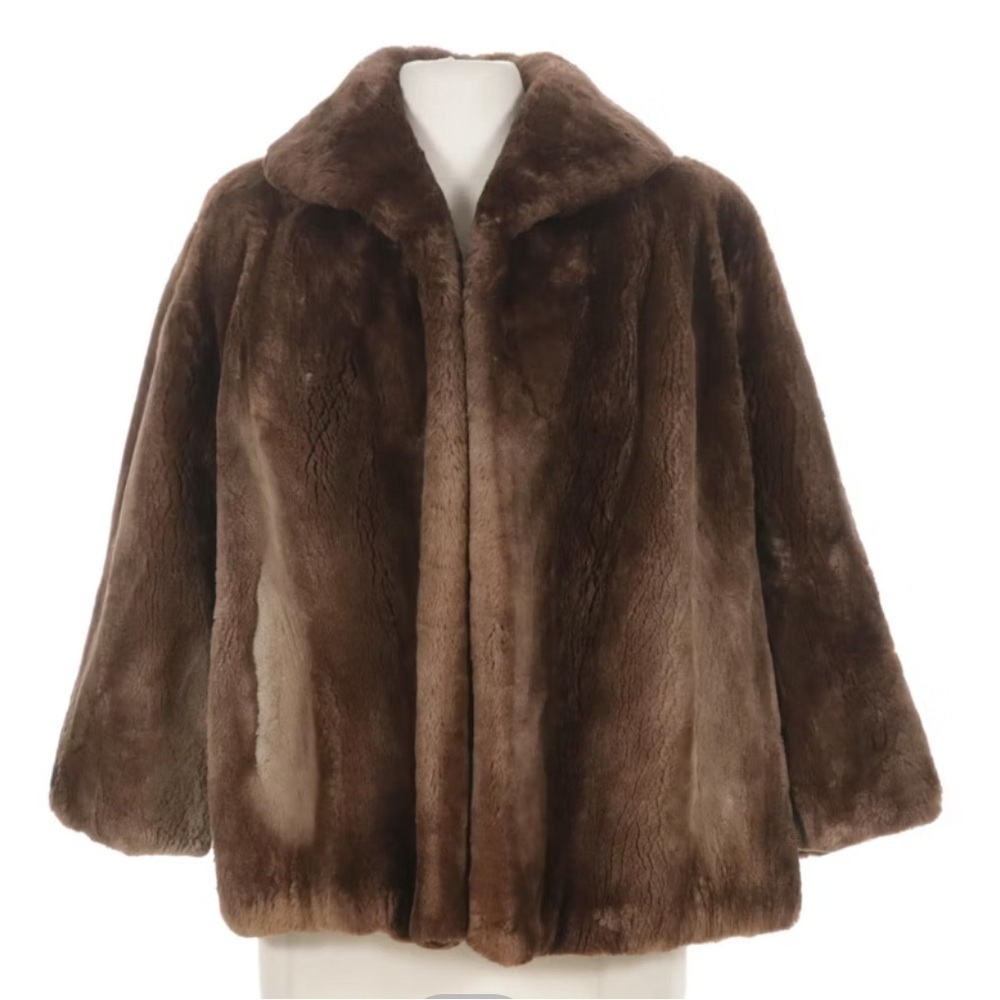 Luxurious Sheared Beaver Authentic Fur